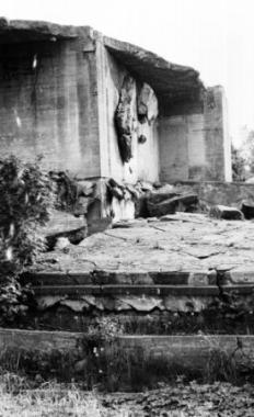 Bunkerreste in Finkenwerder